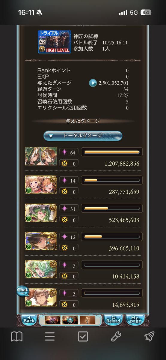 Hinadori_akunai's tweet photo. ソロフルオート通っちゃった… https://t.co/FzwjBa6RYJ