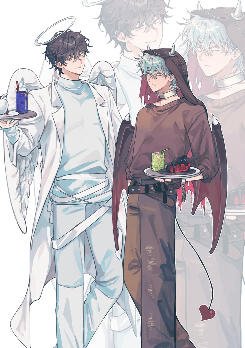 chocorocotan's tweet photo. R6 inspired angeldevil ivantill for cafebar.cocoro 😇👿 https://t.co/Zav6OBIOJ0