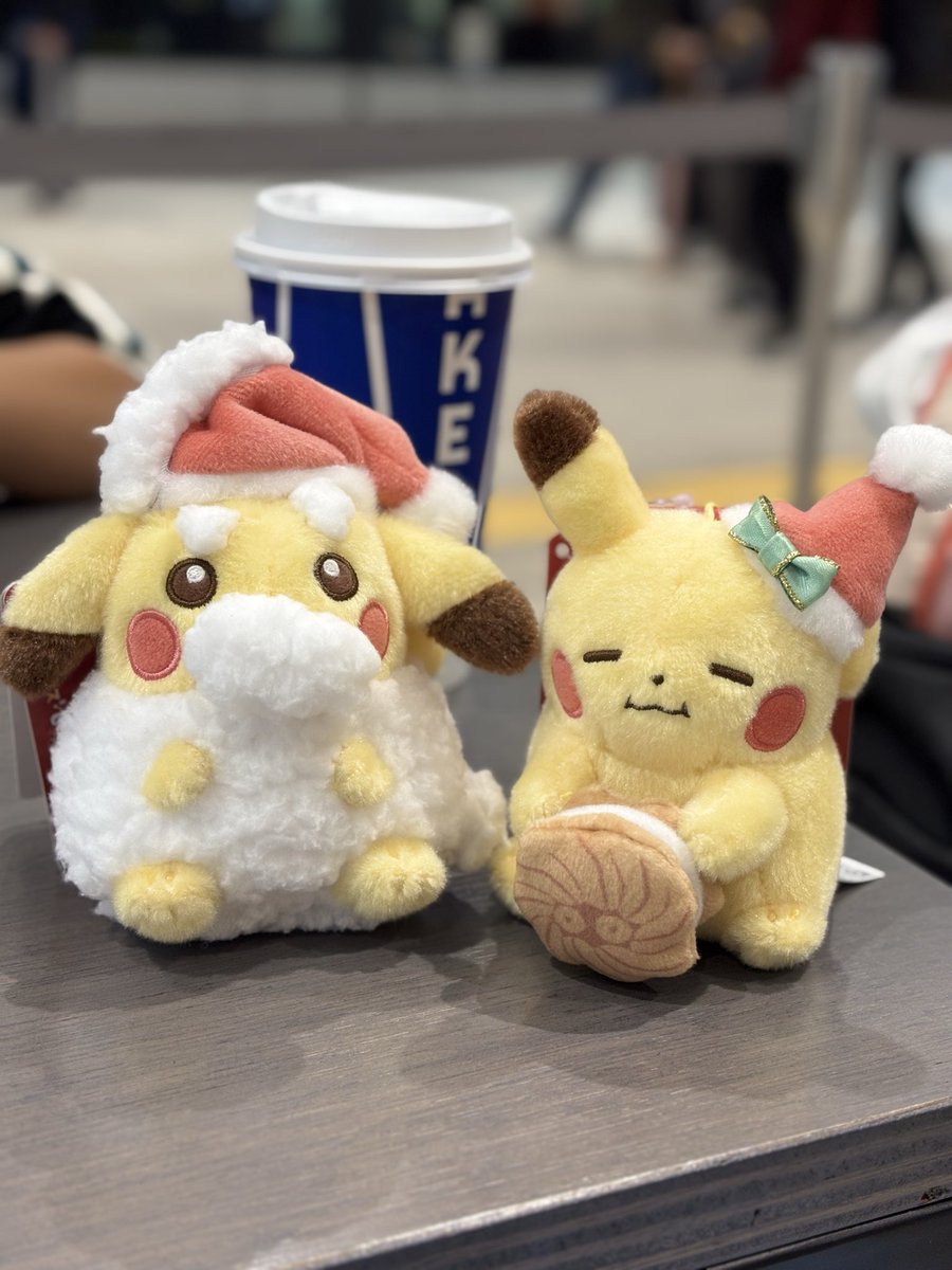 sora_to_ami's tweet photo. ポケセン行ってきた🙌
クリスマスの可愛い子ちゃんたちゲットした🎄

もうクリスマスツリー出しちゃおうかなぁ。
でもハロウィンもまだだしなぁ🤔 https://t.co/yAYhDkDg2S