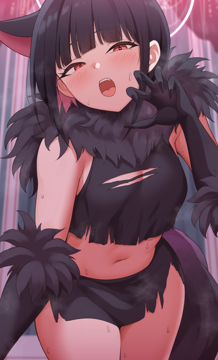 8nejiro's tweet photo. 🐈‍⬛🐺 https://t.co/68F4I0jouw