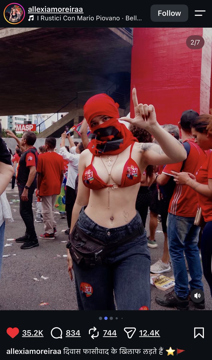 shruutie's tweet photo. The aesthetic of Brazilian anti-fascist protest…..🔥💆🏻‍♀️ https://t.co/CpN4leDMzw