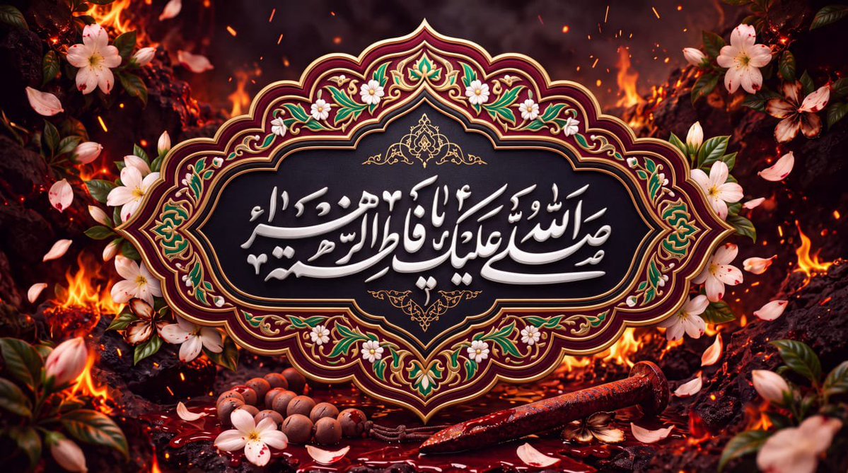 Neinawa3's tweet photo. 🏴 السلام علیک یا فاطمہ الزہراءؑ

◾️ سیدۂ کائنات حضرت فاطمہ زہراؑ، صدیقۂ کبریٰ سلام اللہ علیہا کی مظلومانہ شہادت کی  کے موقع پر ہم تمام محبانِ اہلِ بیتؑ کی خدمت میں تعزیت و تسلیت پیش کرتے ہیں۔ https://t.co/LuNSUuv7xY