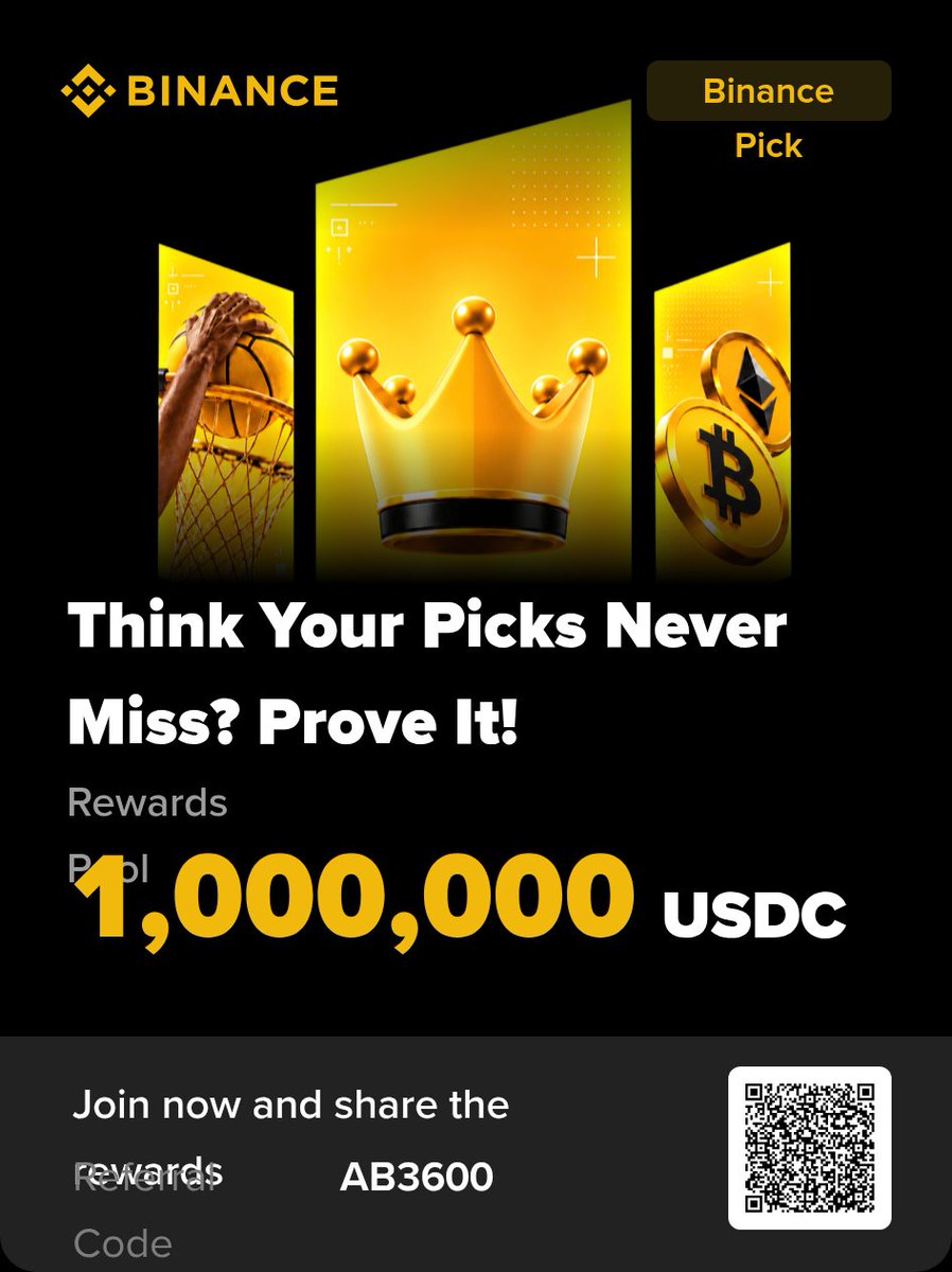 141BackTown's tweet photo. ONE SMART PREDICTION CAN CHANGE THE WAY YOU SEE THE MARKET! 

Crypto moves fast, market shift brings new question: Bulls taking control, or correction coming? 🐂🐻

With Binance Pick, it’s time to test your market knowledge and make your predictions count! 🎯

#BinancePick https://t.co/35Qy6AngNs