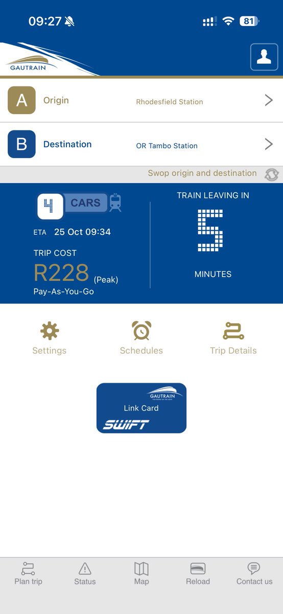 MatsobaneKgomo's tweet photo. 😭😭Rhodesfield to OR TAMBO is R228?? https://t.co/xNFeS9vzCn