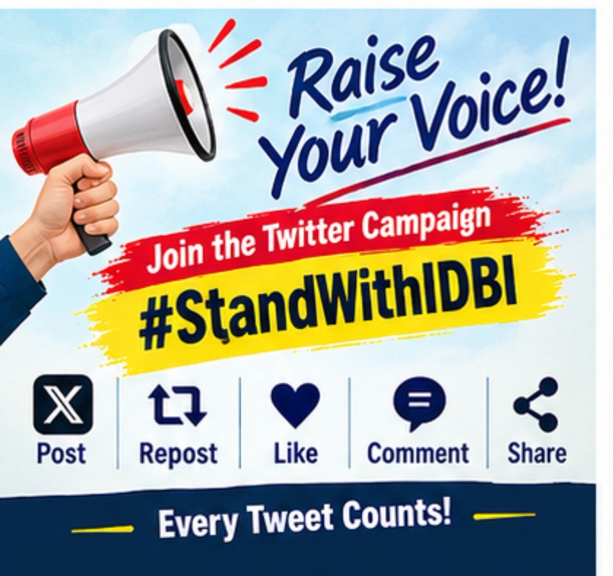 Ashasindhu's tweet photo. Public ownership safeguards more than a bank—it safeguards opportunities, inclusion and public accountability.
#StandWithIDBI #SaveIDBI https://t.co/1WxgM21bwt