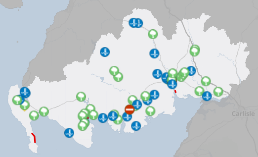 DGVost's tweet photo. DGVOST remains active and continues to monitor ongoing issues across the region.

For live updates and the latest information, please check our interactive map:

 👉 https://t.co/DmYfdBkWCJ

Please share with anyone who may find it useful.

#StormBoelo #DGRoads https://t.co/BD7M7avRmC