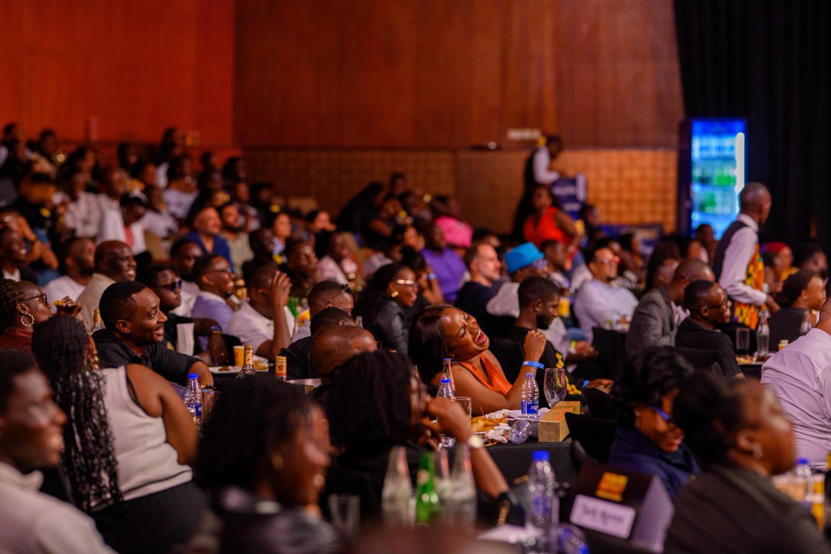 imbankug's tweet photo. When two comedy heavyweights shared one mic on Friday, we were On Your Side, backing the homegrown talent that keeps Uganda laughing!

Patrick Salvado| @idringp and Dr. Hillary Okello | @DrHilaryOkello gave Kampala Serena an unforgettable show.
Here is a look back at the night! https://t.co/OTfhkCgfIJ