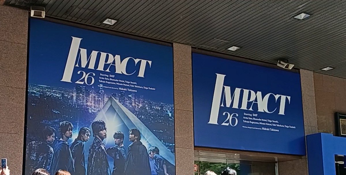 sakimemeco's tweet photo. 私の千穐楽
しかと目に焼き付けてこよう
#IMPACT26 https://t.co/tBXvCE8JiT