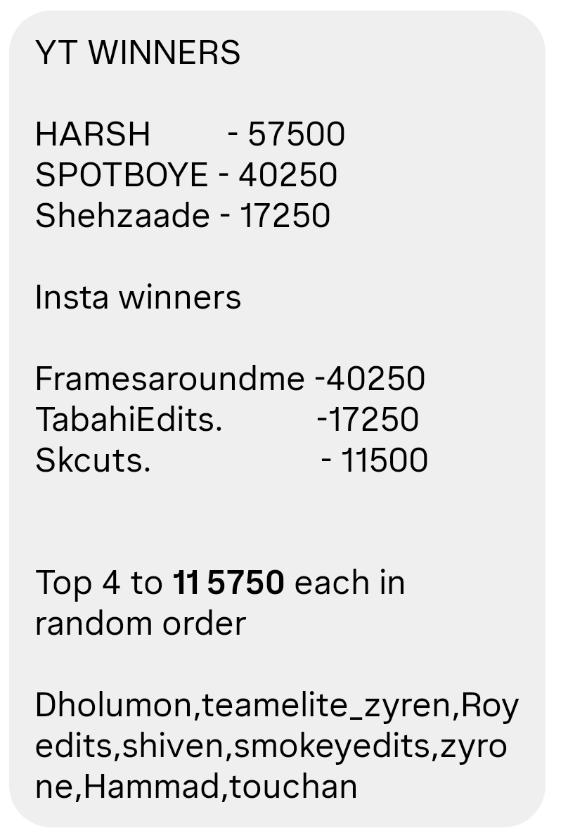 nayan_soulverse's tweet photo. Great to see S8UL giving back to the community the same love they receive. ❤️

Sid organising an edit competition with a ₹2L+ prize pool is crazy! To the owners and all the CCs who contributed, a big applause for them. 👏

This is how a community grows.

“Bas bol dene se ki har saal ek underdog player ko device dunga, nahi ho jaata hai.”

Pehle negative PR karo, but when you fail miserably, just start blaming Unity.

Bhai-behen bolke kya kar raha hai, woh insaan sabko pata hai. So please, don't lecture others about Unity.

You can do everything to take down S8UL, but S8UL WON'T FALL. 🔥

JMD 🫡