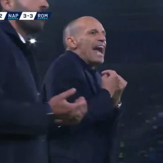 Boboj29's tweet photo. Allegri
"L’anno scorso hanno messo la #championsleague in tasca alla #Roma e ho pagato io con il #Milan".

Personaggio molto scomodo a questo calcio italiano dove la mafia ha le mani in pasta https://t.co/3ummoTfSfK