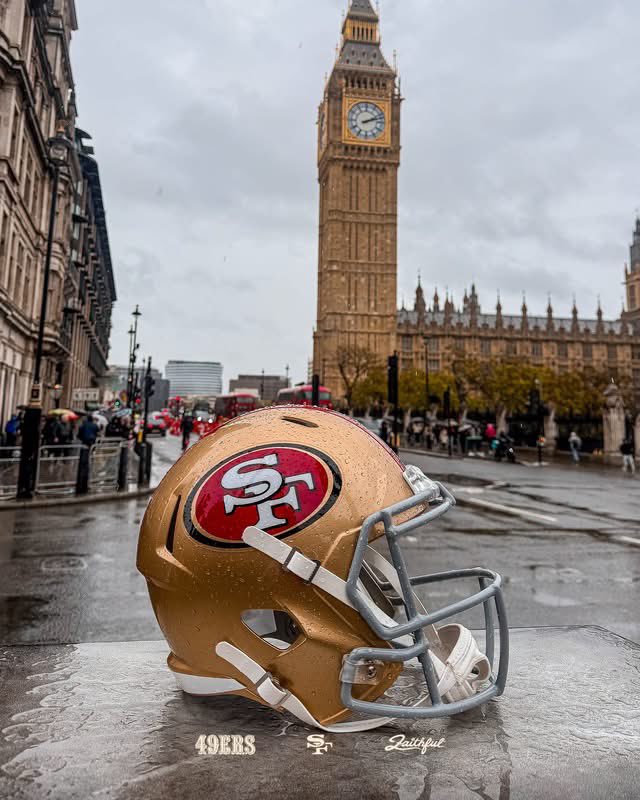49erFaithfulUK's tweet photo. IT’S GAME DAY FAITHFUL! Safe travels to everyone heading to London and joining us for the watch party! Go niners #FTTB #49ers #WatchParty https://t.co/ytc9P1XUmu