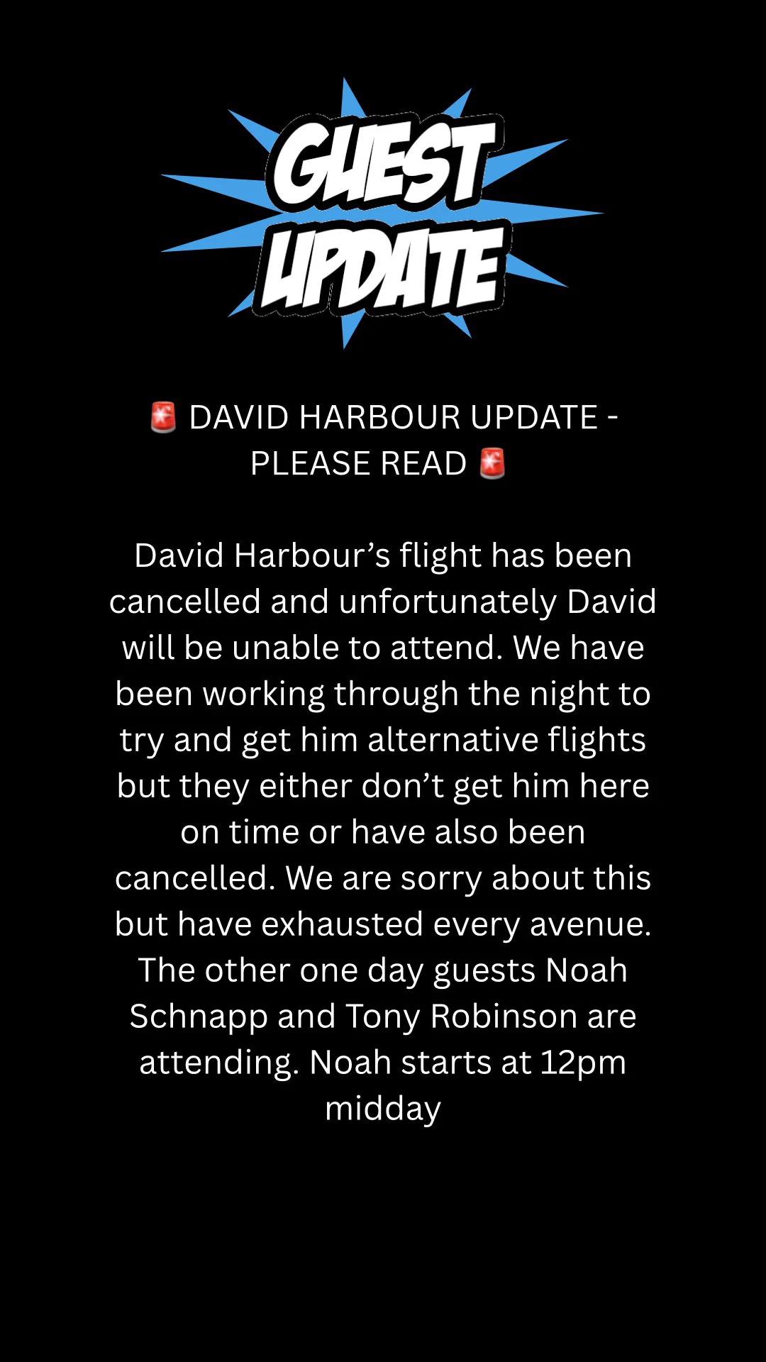 Comic Con Scotland on X: 