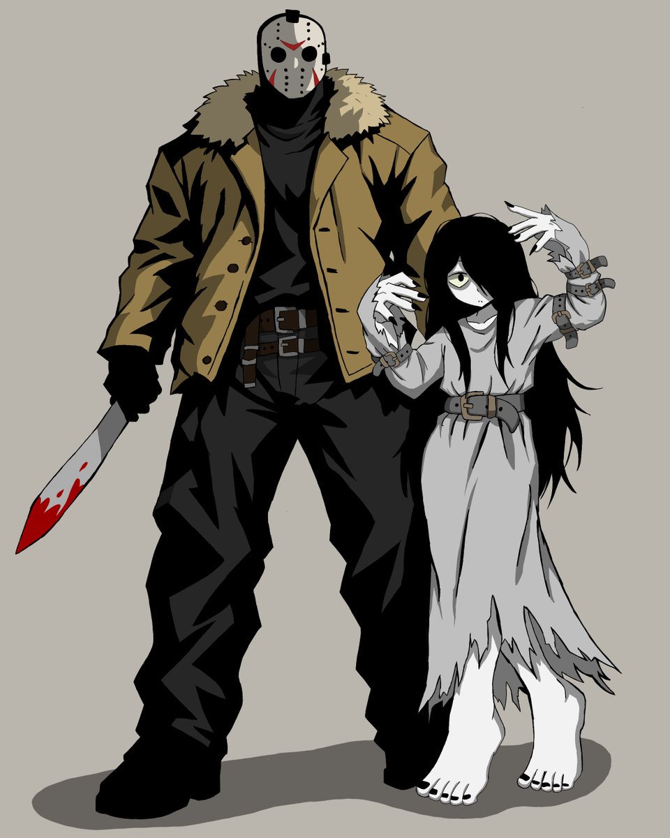 venomtoxine's tweet photo. Silly Sadako while Jason aura farms https://t.co/8rpPzQrRmS