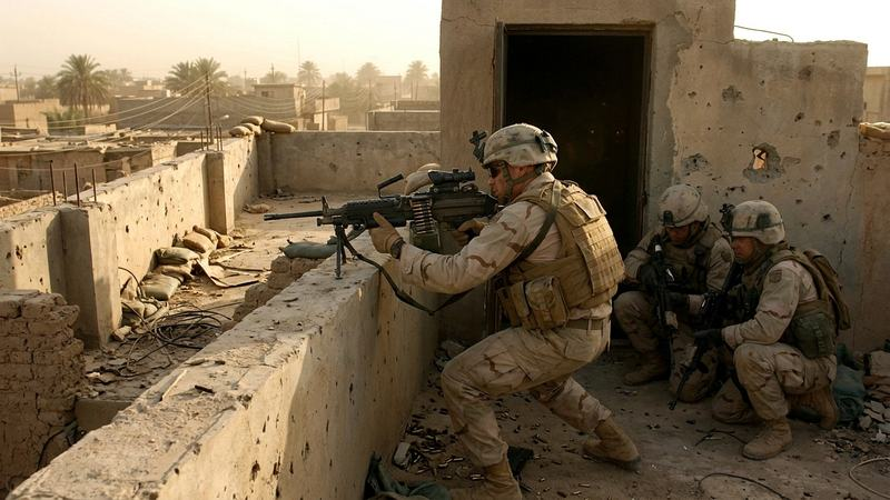 japan_nobunaga's tweet photo. On September 29, 2006, when an enemy grenade bounced off the chest of U.S. Navy SEAL Michael Monsoor on a rooftop in Ramadi, he was the only man standing right next to the open exit door.

In less than one second, he could have stepped backward through that doorway and lived without a scratch.

Monsoor was a twenty-five-year-old heavy machine gunner with SEAL Team Three. Just weeks earlier in the streets of Ramadi, when a sniper bullet struck his teammate Ryan Job in the face, Monsoor had run straight out into an intersection full of AK-47 fire, firing his twenty-five-pound Mk 48 machine gun with one hand while dragging his blinded brother to safety with the other.

On September 29, Monsoor and two SEAL snipers were holding an exposed rooftop surrounded by insurgents on three sides.

Why could the other two SEALs not run when an insurgent on the street below hurled a fragmentation grenade onto the roof?

Because the two snipers were kneeling in a tight corner boxed in by high concrete parapet walls and heavy gear, with nowhere to go. The grenade hit Monsoor right in the chest plate and dropped onto the concrete floor between him and his trapped teammates.

Monsoor was standing in the open doorway. One single step backward behind the thick concrete door frame would have shielded him completely from the blast.

He did not step backward.

Shouting "Grenade!" so his teammates could brace themselves, Monsoor threw his own body forward and pressed his chest flat over the grenade on the concrete floor.

The blast took his life thirty minutes later, while the two SEALs inches away from him survived to come home to their families.

At his funeral in California, as his coffin was carried to the grave, every single Navy SEAL on the West Coast lined up in two rows and slapped their golden Metal Trident pins deep into the wooden lid of his casket.

He had the open door right behind him. He chose his brothers instead.