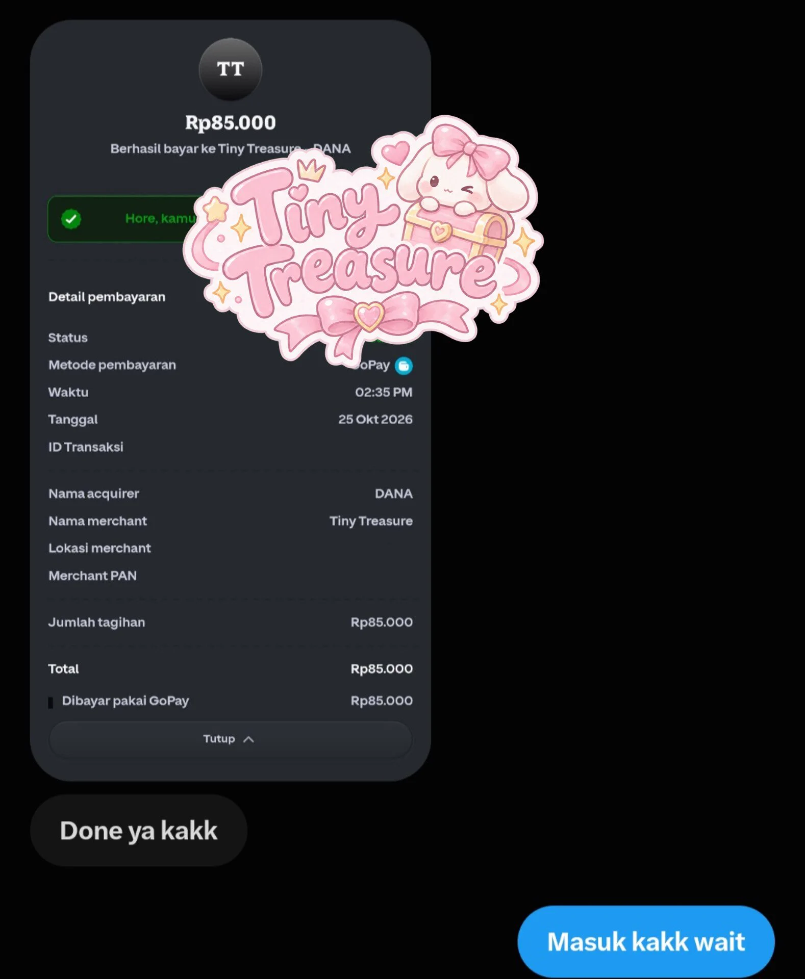 ce, tiny treasure🦋, wts akun ml | slowresp on X / X