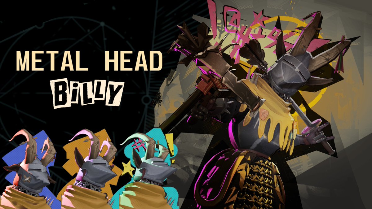 PloobisMDL's tweet photo. "METAL HEAD Billy" (Medieval Billy) is out now on Game banana https://t.co/GSScasRHxe #deadlock https://t.co/nCHG7MpllT
