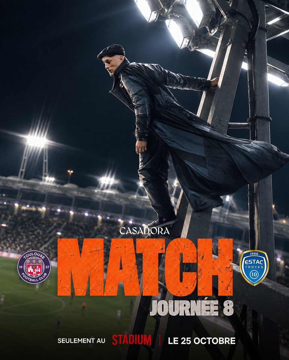 ToulouseFC's tweet photo. Le plan est clair pour Casper et les Violets : faire main basse sur les trois points 🎩

Rendez-vous au Stadium !

#TFCESTAC https://t.co/bhSkfPjehi