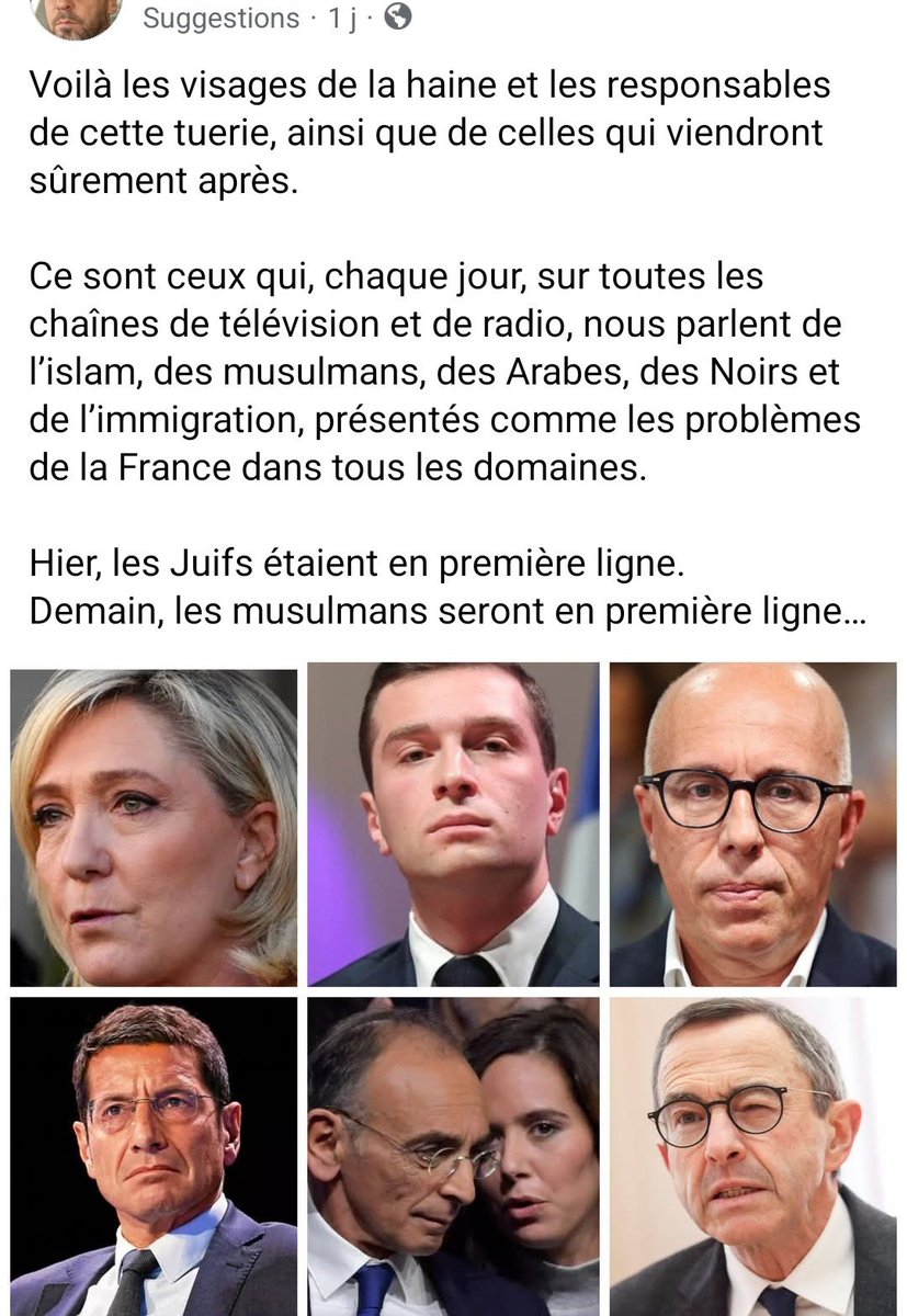 Mapi421's tweet photo. Le racisme,...un des enjeux de l'élection présidentielle 2027
Le nouveau monde de l'extrême droite se dessine 👇 https://t.co/WkqRsFFyjB