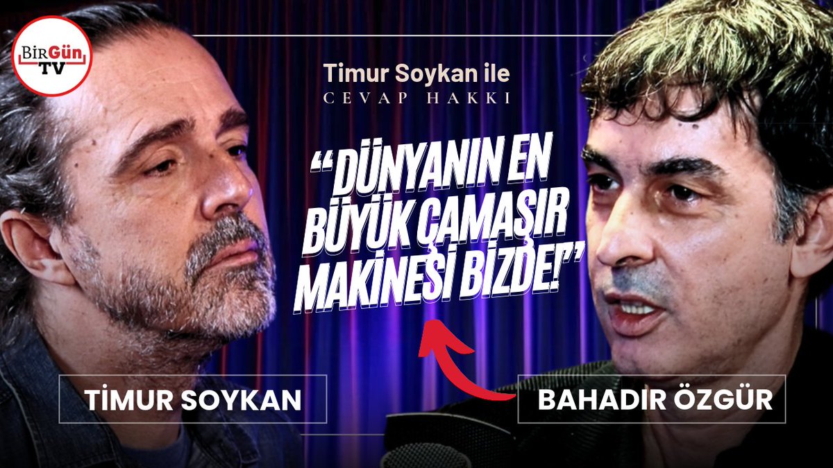 BirGun_TV's tweet photo. 🔴"TÜRKİYE'Yİ AYAKTA DURAMAYACAK KADAR SOYMUŞLAR!"

📢"Ben 28 bin lirada bin lira nasıl artırırım diye yaşarken insanlık tarihi boyunca çalışsam kazanamayacağım para 5 ayda kazanıldı."

📢"Bu insanlar sadece hırsız değil aynı zamanda hainler."

🎙️@timursoykan ile Cevap Hakkı'nın konuğu Gazeteci @bahadir_ozgur1 
🔗 https://t.co/KCf2FYII0W