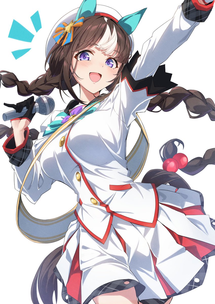 K_liroi's tweet photo. グローバルデビューホッコータルマエ！
#umamusume https://t.co/acncZoZhrs
