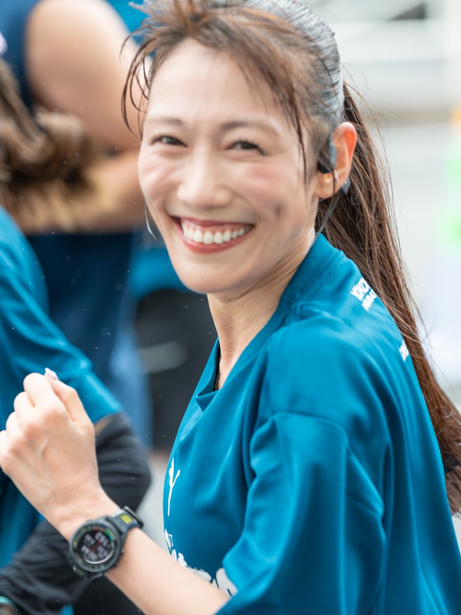 yana0621reni's tweet photo. 僕らが大好きなこの笑顔をマラソン中にもできるのがすごいんだよね、​れにちゃん​は。

2026.10.25 横浜マラソン2026
#横浜マラソン #高城れに #れにちゃん https://t.co/7FHqcPoDai