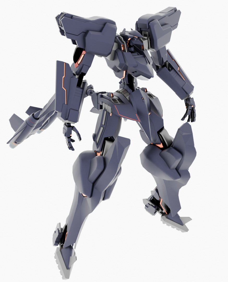 GunnDora2's tweet photo. 第3世代攻撃ブラックバード　（オリジナル）　#マブラヴ  #戦術機 https://t.co/zcgmJKYL4o