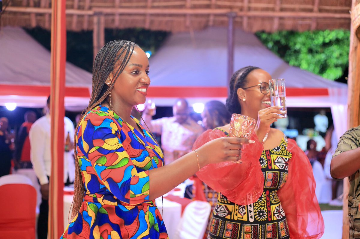 ga_uganda's tweet photo. What better way to wrap up three incredible days of insurance conversations than with a vibrant cultural dinner!

A night that brought out the playful side of the industry while strengthening the bonds, unity &amp; togetherness that make us one big insurance family.

#RestAssured https://t.co/X1rmoy3Jok