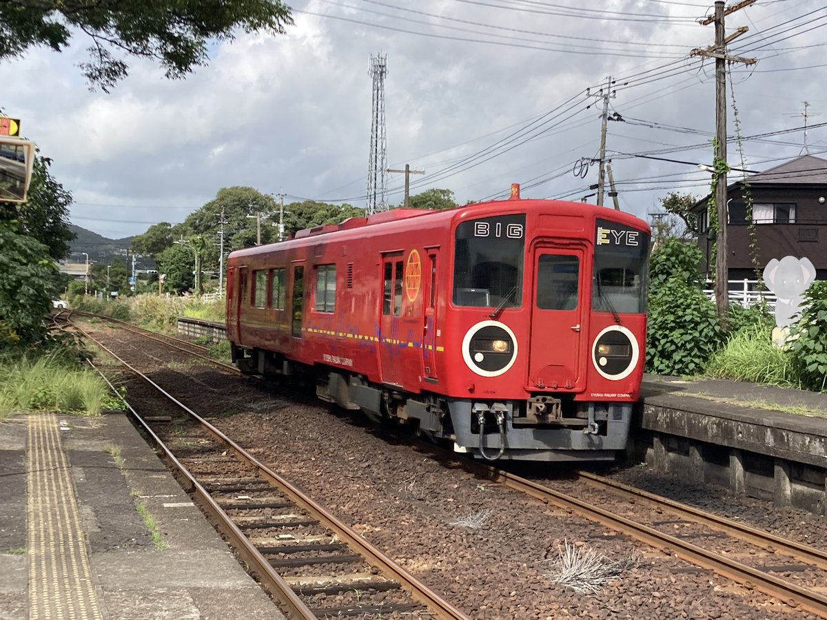 5989sota's tweet photo. #そーさんの記録
#指宿枕崎線
 今日指宿枕崎線指宿方面に
ビックアイ220が通過しました
見れて嬉しかった https://t.co/Y3W3MmHg80