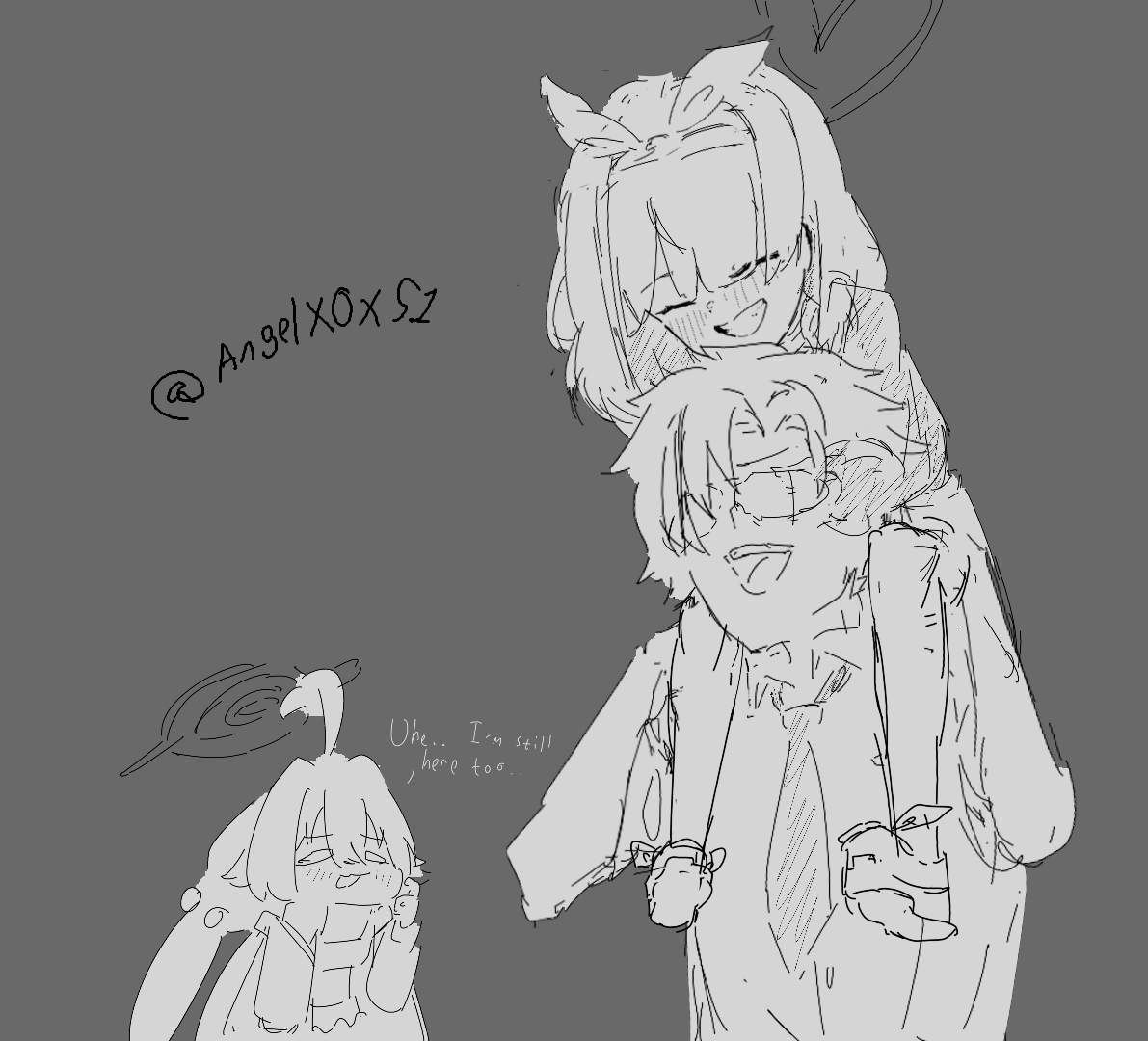 AngelXOX51's tweet photo. I got 2 swimsuit Hoshinos in one pull, THANK YOU ARONA ♥️ https://t.co/XqX098Q4Ld
