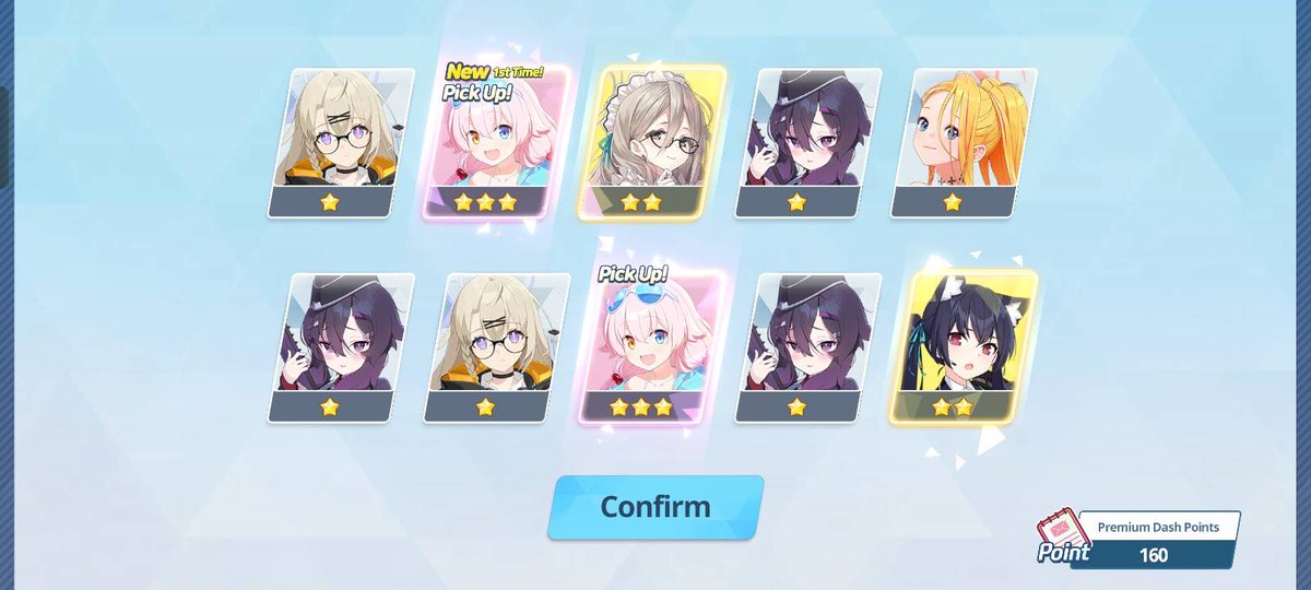 AngelXOX51's tweet photo. I got 2 swimsuit Hoshinos in one pull, THANK YOU ARONA ♥️ https://t.co/XqX098Q4Ld