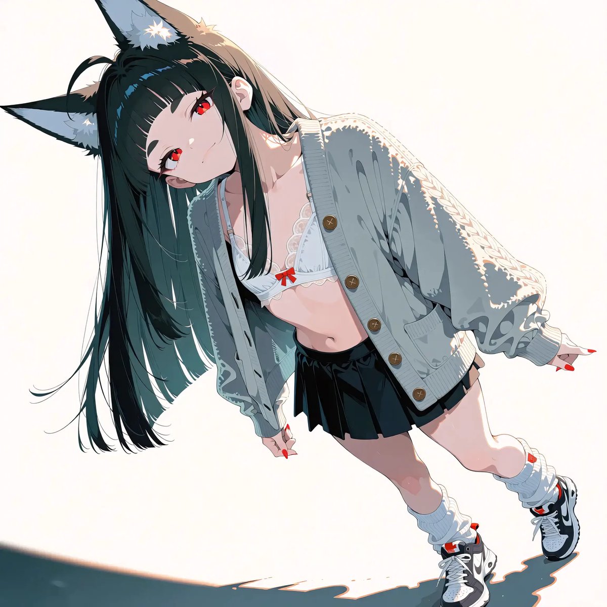 Anpan7106's tweet photo. 無印良品のりんご飴バウム美味すぎて🌱

#AIart #狐耳少女 https://t.co/5pFJxt71ZV