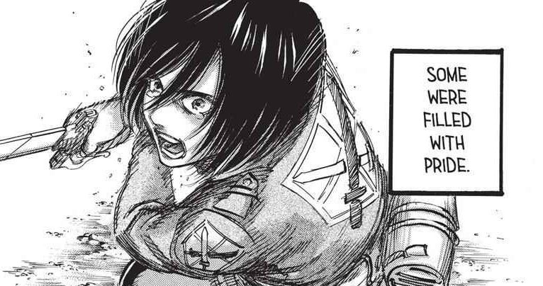 cyrisere's tweet photo. i feel like some people forget that mikasa is a very prideful person😅 her pride is one of many fuels for her strength https://t.co/y2MRiGYGVl