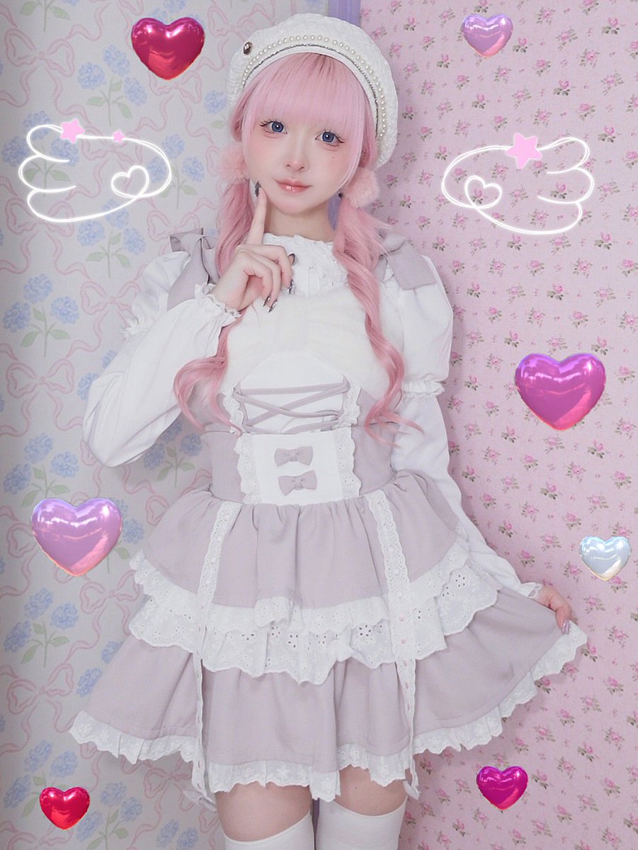 m402u's tweet photo. Palelfyさんの新ラインブランド、
「Rome Ritual(ロメリチュアル)」(@romeritual )さんのお洋服を着用させていただきました🩷
他にもガーリー好きにはたまらない可愛いアイテムがもりだくさんです🥺💕
【PR】
#RomeRitual #ロメリチュアル #ろめり https://t.co/IqD0hb52KC