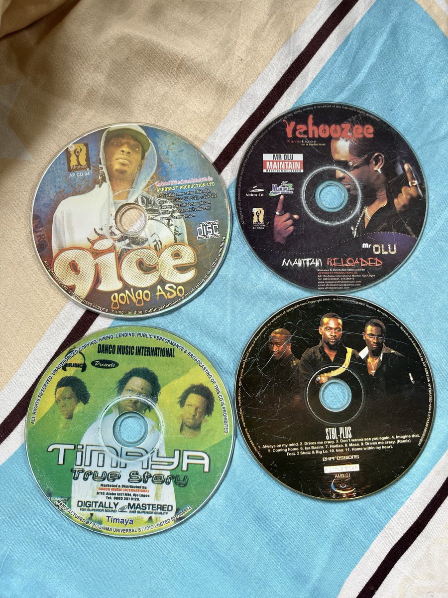 v3ronikka_'s tweet photo. found a bunch of
old CDs in my house this morning 
nigeria used to be so much easier… https://t.co/dD8cxRZtEw