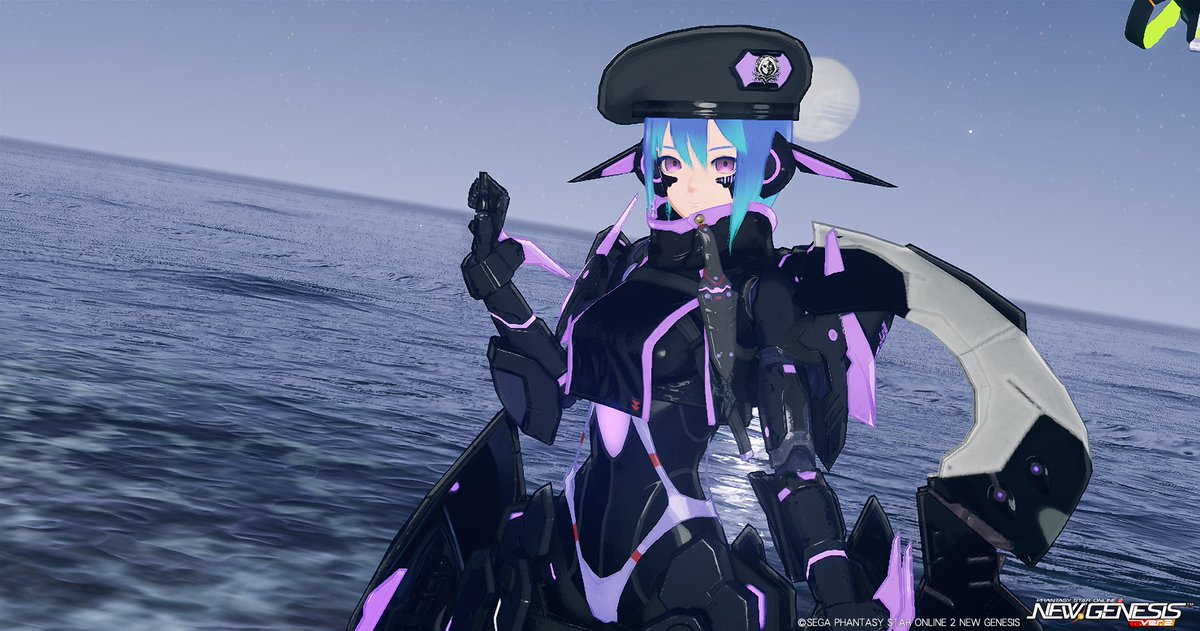 SHIGE_PSO2's tweet photo. キャス子・夜戦仕様⚙
(古いPSO2NGSのSSを消化する)
#PSO2NGS_SS
#キャス子はいいぞ https://t.co/jNFTIoSVwU