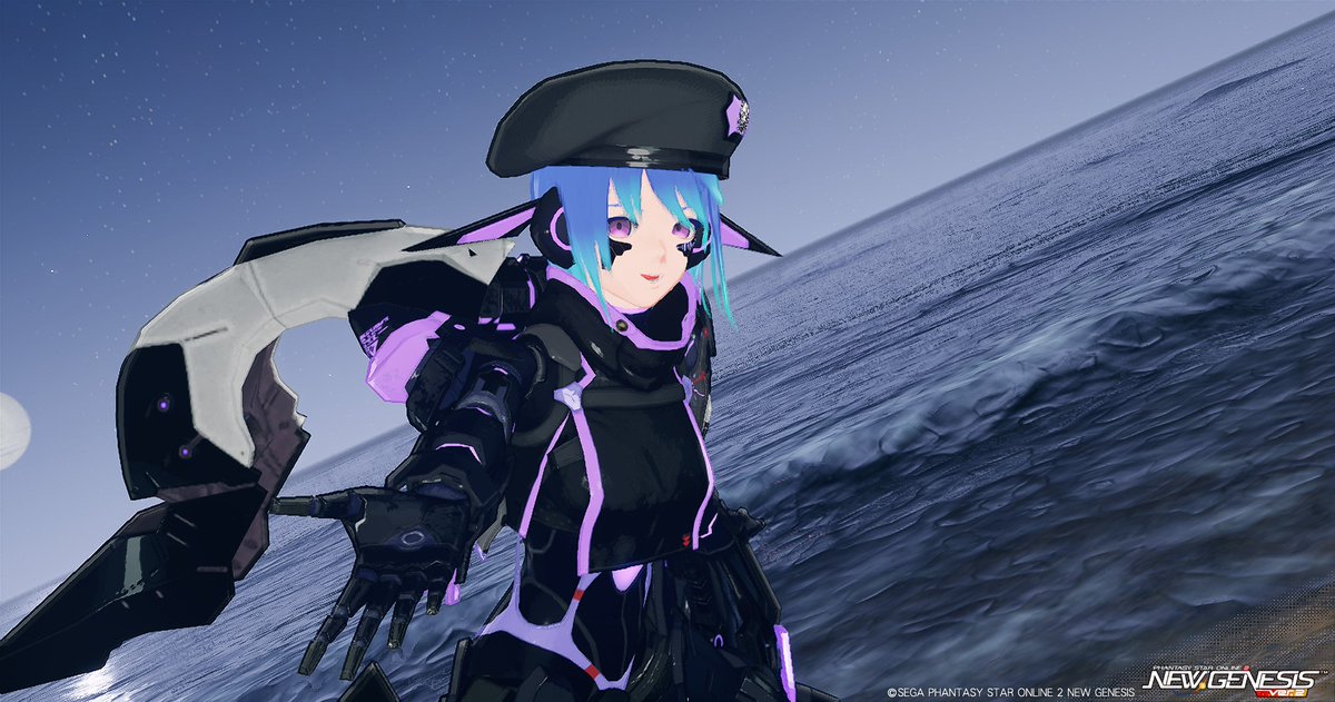 SHIGE_PSO2's tweet photo. キャス子・夜戦仕様⚙
(古いPSO2NGSのSSを消化する)
#PSO2NGS_SS
#キャス子はいいぞ https://t.co/jNFTIoSVwU