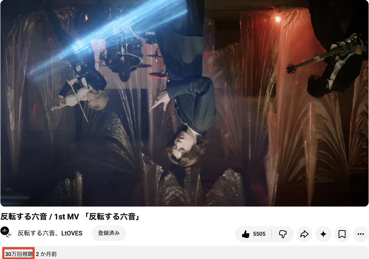YukiHarusaki's tweet photo. #反転する六音 #Hantensuru6on
#SHIN #Leda #Cazqui #Shoyo #弓代星空(#KANATAYUMISHIRO)#Allen
1st MV 「反転する六音」、30万回再生を達成しました!おめでとうございます!🎉 https://t.co/gHsSvKtdMb