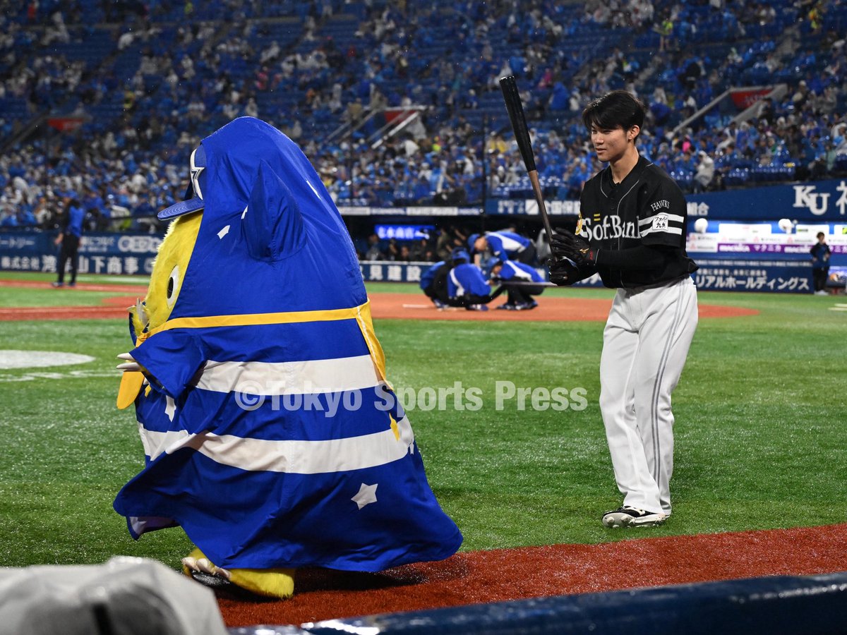 tospophoto's tweet photo. 【プロ野球】2026/10/25
#DeNA × #ソフトバンク 

#チャピー #庄子雄大 

#baystars #sbhawks https://t.co/zcUVn0Cw2z