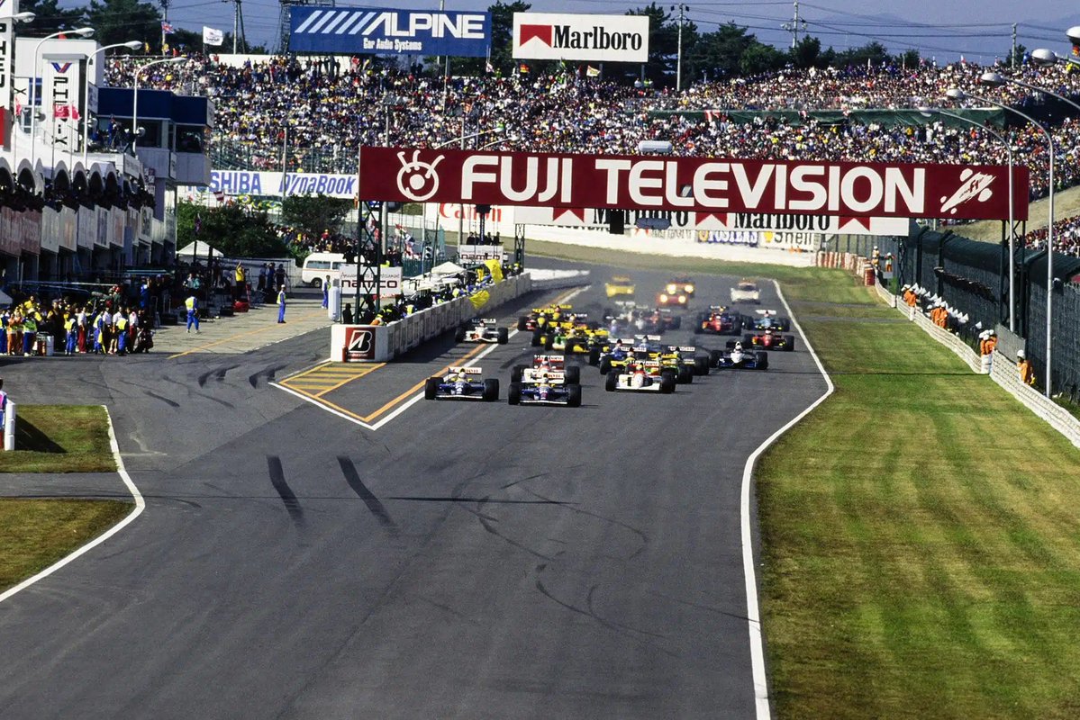 MsportXtra's tweet photo. #F1 #OnThisDay, October 25th 1992. Riccardo Patrese (@WilliamsRacing ) took his final F1 win at the #JapaneseGP . Gerhard Berger was 2nd for @McLarenF1 while @MBrundleF1 finished 3rd for Benetton. All the others were atleast a lap down. https://t.co/SipKcSurvn #MsportXtra https://t.co/2OWRUH7DY5