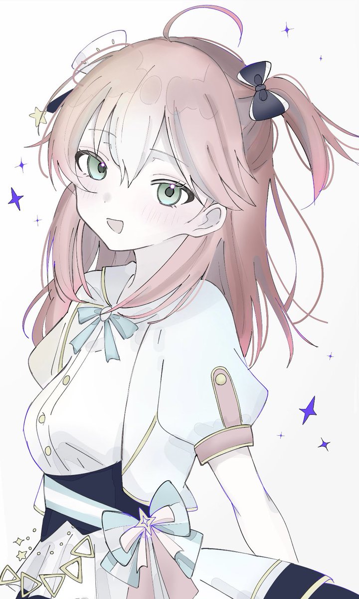 nekonote04's tweet photo. 🌸☄️. ݁₊ ⊹ 
#miko_Art      #ほしまちぎゃらりー https://t.co/1ASvyafXNy