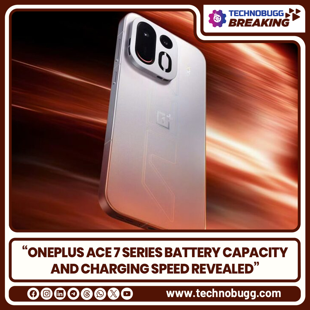 TechnobuggTweet's tweet photo. OnePlus Ace 7 Series Battery Capacity and Charging Speed Revealed
Read more : https://t.co/qYCAQ5VWIb
#OnePlus #OnePlusAce7Series #Breaking #Technobugg #technews https://t.co/ID496iC9Bj