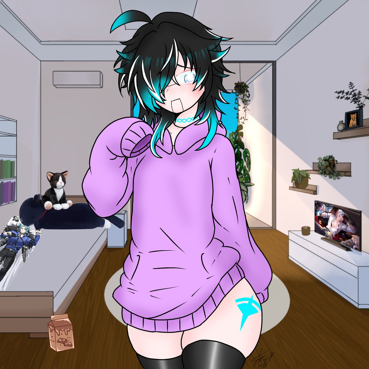 Mimi2001VRTuber's tweet photo. ❄️I as well have a Throne Wishlist -> https://t.co/MmiSKl2Rvq

🌌For 💙Site content, More Femboy Clothes, Snacks and more~

❄️I as well added a Lovense in there check them out -> @Lovense 

🌌Art is my Femboy VT x3

#Throne #VTuber #Femboy #Lovense https://t.co/sxl1KVgdxI