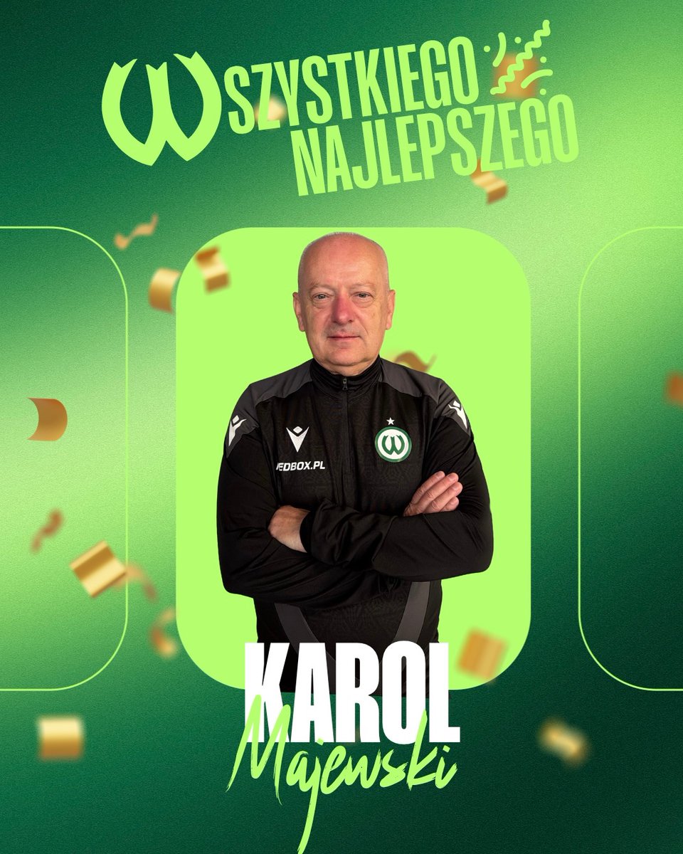 WartaPoznan's tweet photo. 🎉Dziś urodziny obchodzi Kierownik naszego zespołu - Karol Majewski! 🥳

Życzymy żelaznego zdrowia, spełnienia marzeń oraz wielu pięknych chwil z Zielonymi 💚 https://t.co/zvoKtD1hnR