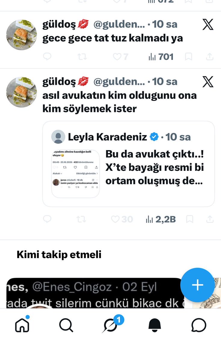 denizle_61's tweet photo. @guldennnn_ Kimse söylemedi sen söyle? Kim miş asıl avukat!! https://t.co/jyF7Grv1GI