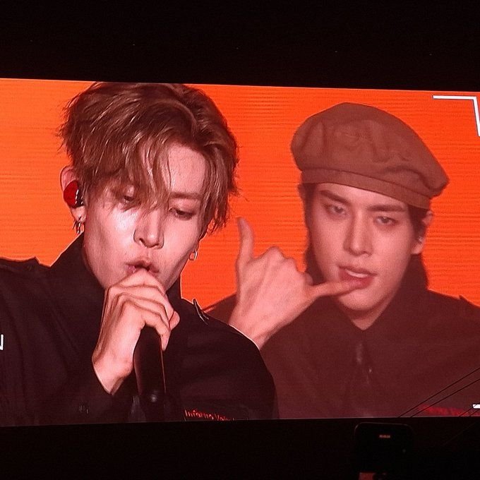 yun_angelic's tweet photo. Heejake on big screen ´ཀ` https://t.co/SdVI06SOdu