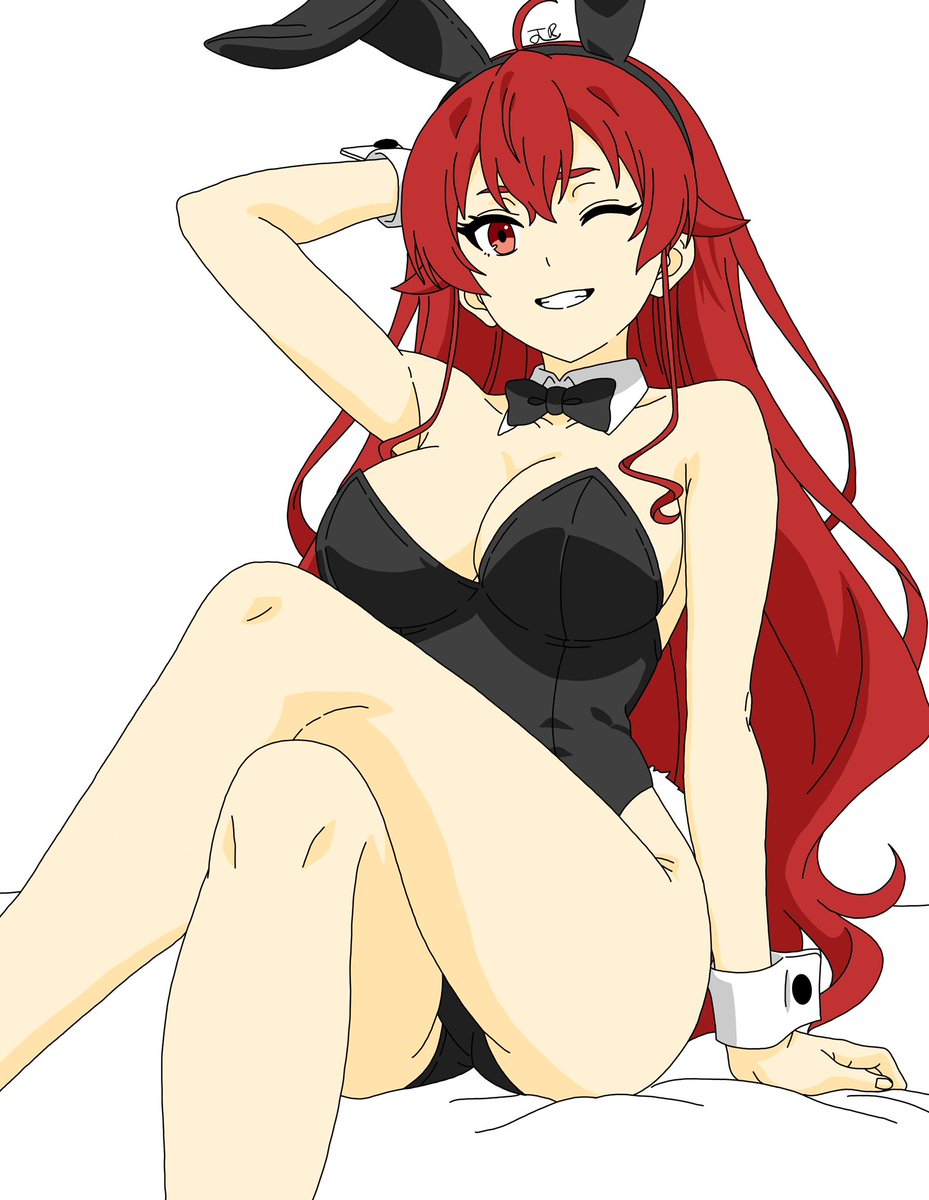 JeroArts's tweet photo. Character:
Anime: 
Hope You All Like It 😊😊

#無職転生 #無職転生FA #MushokuTensei #Eris_boreas #AnimeArt #bunnygirl #fanart https://t.co/7og7Xm9k4m
