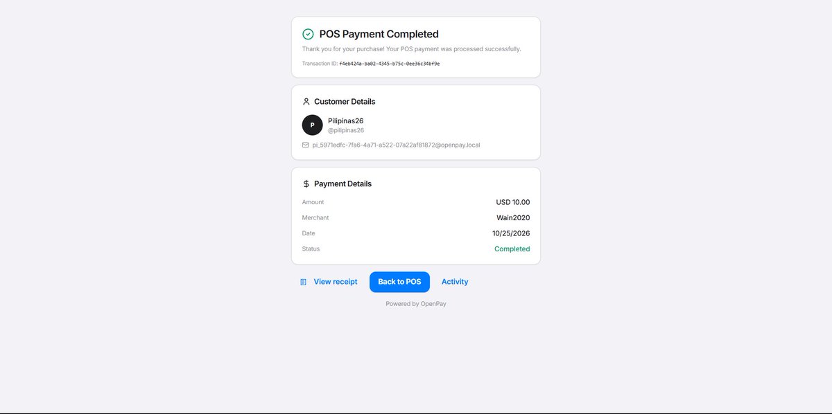 OpenPayTeam's tweet photo. 🔄 Manage refunds and cancellations 💙 Accept payments through OpenPay Balance and Pi Network
From small businesses to growing merchants, OpenPay helps bring convenient digital payments to your business. https://t.co/file9EdE8q