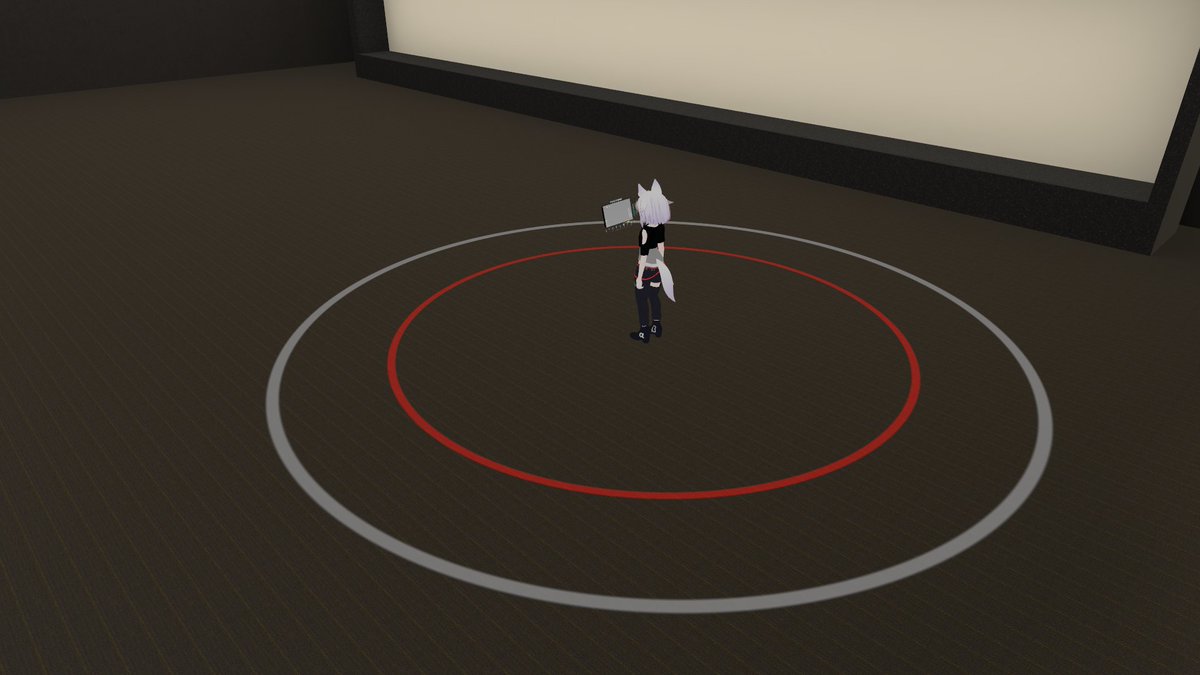 LABO405's tweet photo. #VRChat 
人が狭い場所でグループに分かれて会話してる、みたいな状況の時は

イヤーマフモードの「前方への集中」
75％ぐらいにすると
会話しやすくなるよーって奴

画像は１枚目0％
２枚目集中75％　減衰範囲の前方移動100％ https://t.co/IdJBxgFbJ8