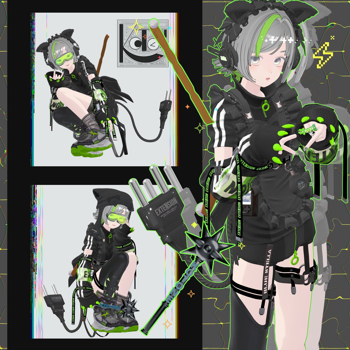 to30220's tweet photo. 楽しみにしていた靴が販売されたので似合う改変を頑張った！！めっちゃかわいい
#itoyorifish
#Lapwing3D https://t.co/B8Dd8CCodk