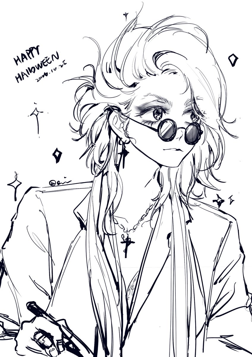 sowwwwwwwi's tweet photo. 今日のhydeさん🎃✨#hyde #fanart #HYDECHANNEL https://t.co/BemXYGAfaL